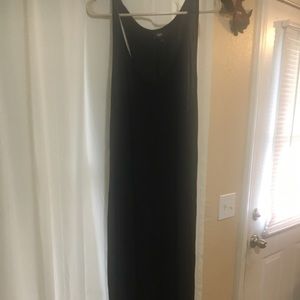 Racerback hi low maxi dress